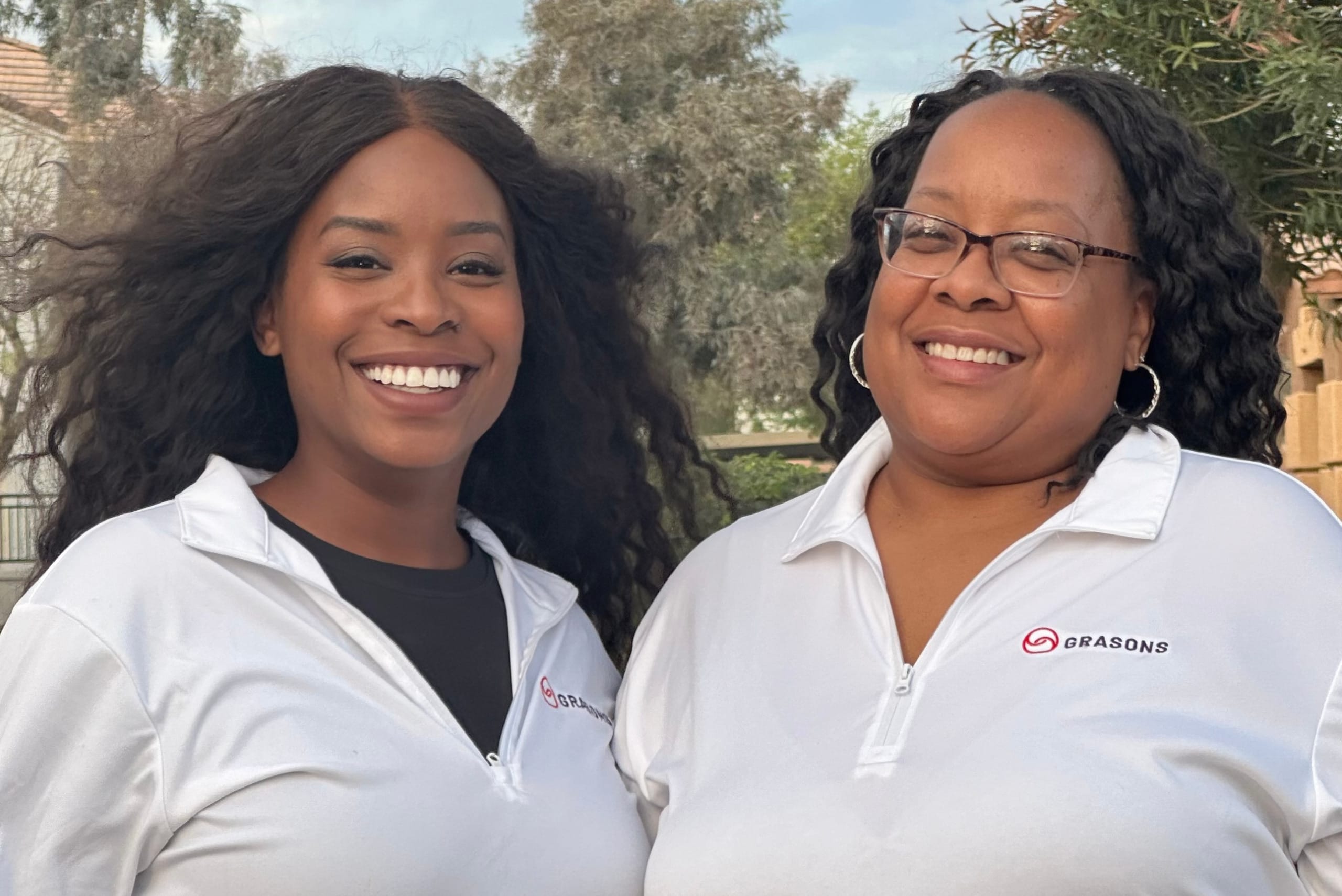 Rachel Jenkins, owner of Grasons of Central Phoenix and her mom, Marvie.