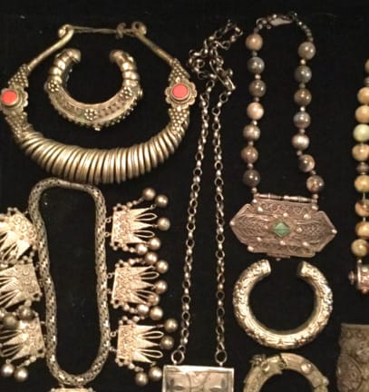 Picture of Jewelry that was sold at an estate sale for Grasons City of Angels.