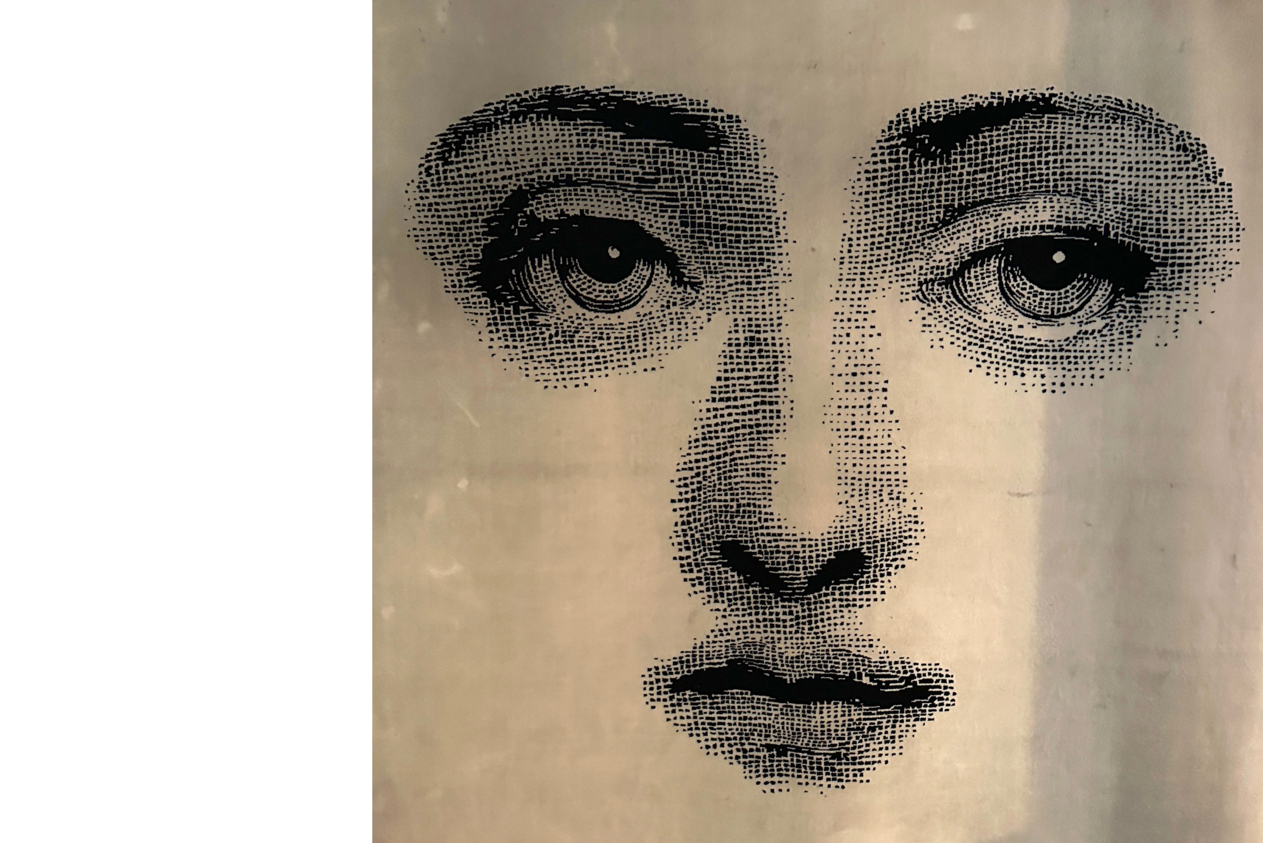 Picture of a Fornasetti Face Rug