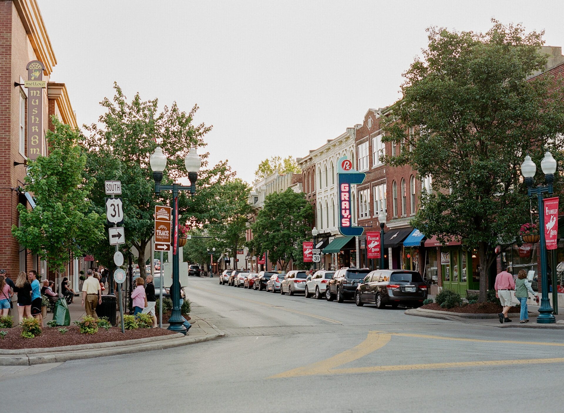 Picture of Downtown Franklin, TN